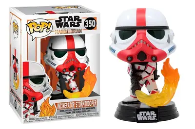 Ігрова фігурка 45542 "Мандалорець, штурмовик з вогнеметом" FUNKO POP купити