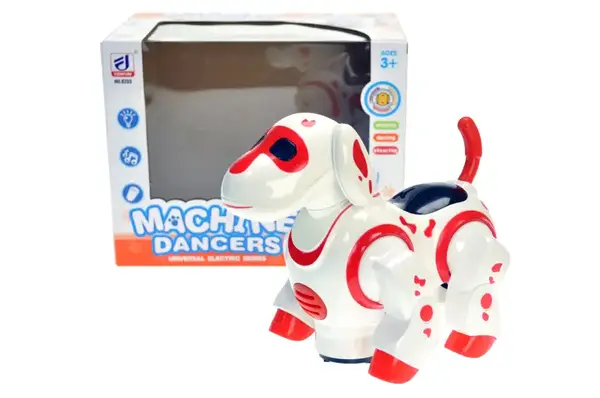 Інтерактивна собака на батарейках в коробці 8203 р.25*15*15,5см купити