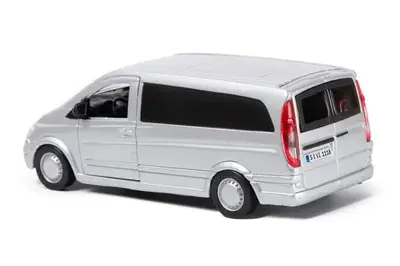 Автомодель 18-43028 MERCEDES-BENZ VITO 2 кольори:сріблястий,чорний,1:32 BBURAGO купити