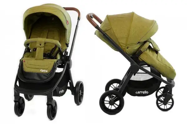 Коляска прогулянкова CARRELLO Epica CRL-8509 Olive Green купити