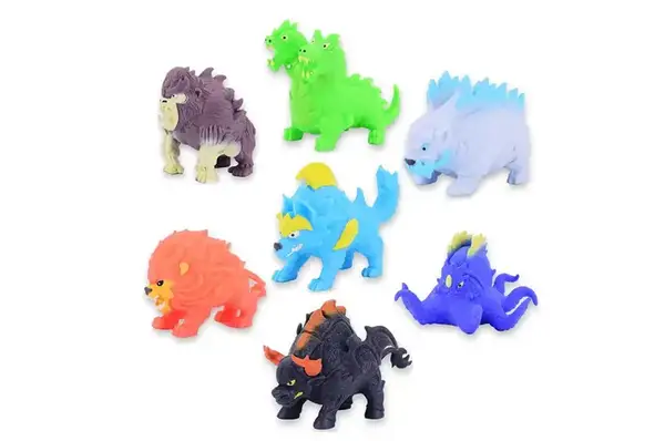 Стретч-іграшка у вигляді тварини 162/CN23 серії "LEGEND OF ANIMALS МАКСІ" – ХРАНИТЕЛІ СТИХІЙ (у диспл.) купити недорого в Україні, фото 3