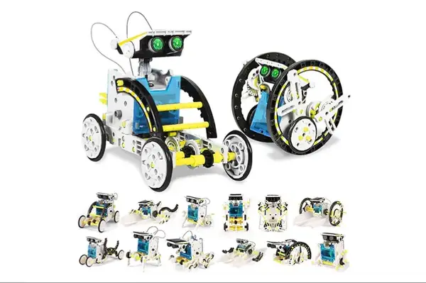 Робот-конструктор на сонячних батареях Solar Robot Kit 14 в 1 в коробці купити недорого в Україні, фото 2