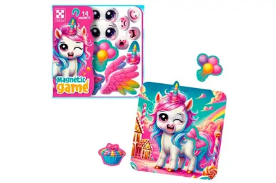 Гра розвиваюча магнітна "Емоції Єдиноріжки" VT3220-01 VladiToys купити