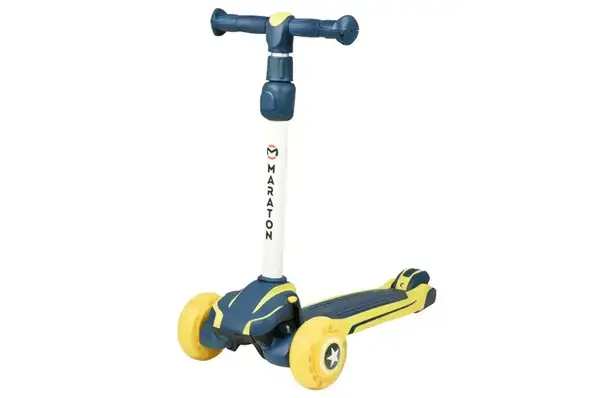 Самокат-толокар Flex Yellow 2в1, триколісний Maraton купити недорого в Україні, фото 2