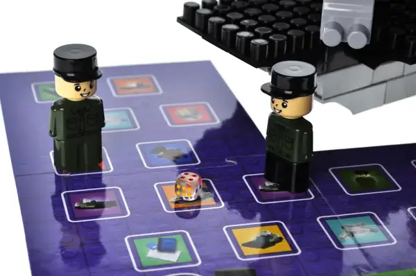 Конструктор блочний QB300-205 "Block&Steps: Морська Місія" + ходилка і меморі гра 3в1, 124дет. qbee купити недорого в Україні, фото 8