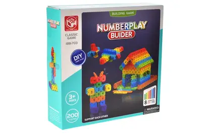 Конструктор 188-703 на 200 дет. в коробці р.25x6,5x25 см YG Toys купити