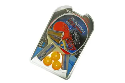 Ракетки для настільного тенісу з м'ячиками на блістері KEPAI KP-1100 купити