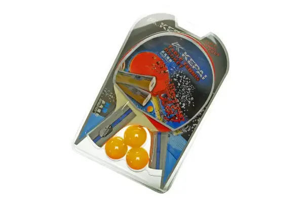 Ракетки для настільного тенісу з м'ячиками на блістері KEPAI KP-1100 купити