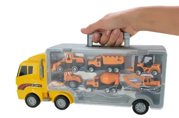 Трейлер із машинками, PS006-4 в коробці р. 34,5x14,9x9,5 см "Автопром" купити недорого в Україні, фото 2