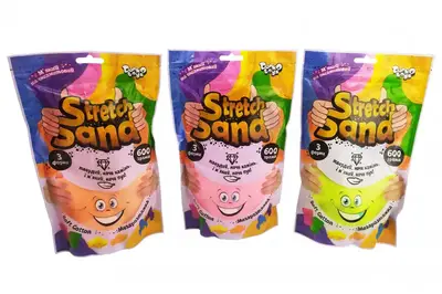 Слайм STS-04-01U "Stretch Sand" 600 грн, в пакеті DANKO купити