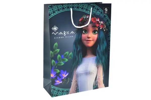 Пакет паперовий L QB004-205 "Мавка" р.31x42x12 см qbee купити