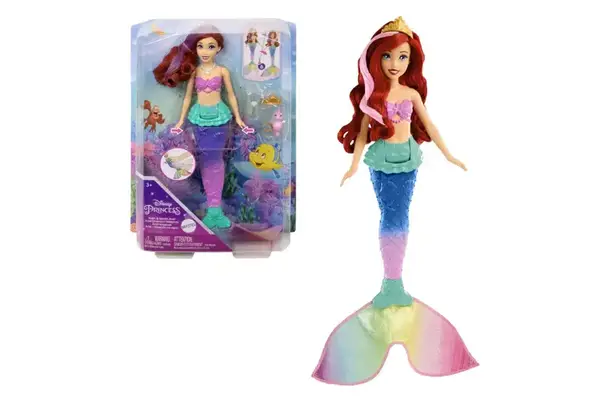 Лялька-русалонька Аріель "Кольорові ефекти" HPD43 Disney Princess купити