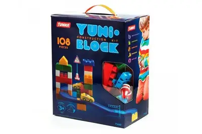 Конструктор "YUNI-BLOK" в коробці 108 деталей 1443 Юніка купити