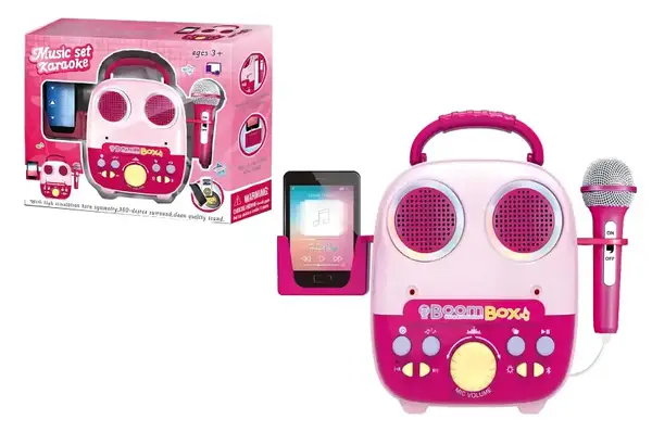 Колонка "KARAOKE" Bluetooth в коробці 5020 р.39*11*32см купити