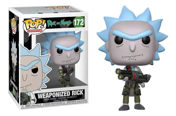 Ігрова фігурка 12439-PX-1QW "Rick & Morty, Weaponized Rick" FUNKO POP купити