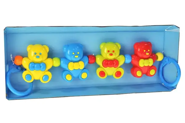 Брязкальце на візок C301-2 "Ведмедики" в коробці р.32,8x11x4,8 см YG Toys купити недорого в Україні, фото 3