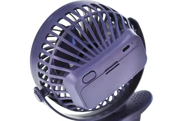 Вентилятор портативний бездротовий з кріпленням, акумулятор, USB кабель, в коробці AA26-17 купити недорого в Україні, фото 6