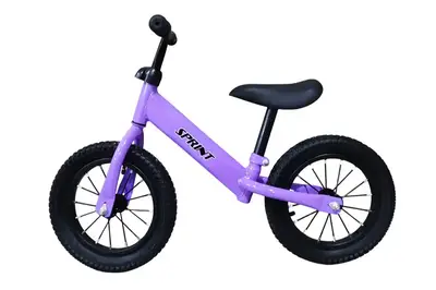 Велобіг BB2507 сталевий, колеса 12 дюймів надувні,фіолетовий купити
