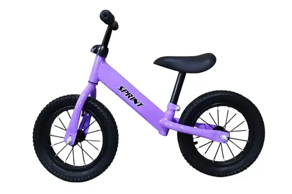 Велобіг BB2507 сталевий, колеса 12 дюймів надувні,фіолетовий купити