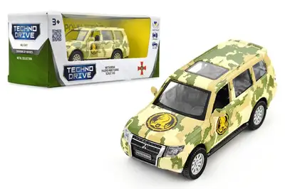 Автомодель серії Шеврони Героїв - MITSUBISHI PAJERO 4WD TURBO - 47 ОМБР купити