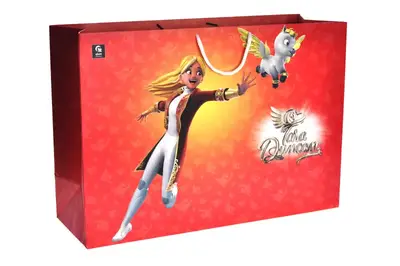 Пакет паперовий XL QB004-306 "Тара Данкан" р.50x35x17 см qbee купити