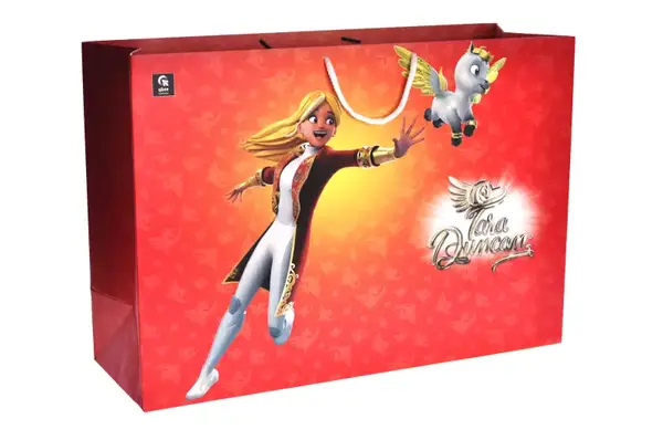 Пакет паперовий XL QB004-306 "Тара Данкан" р.50x35x17 см qbee купити