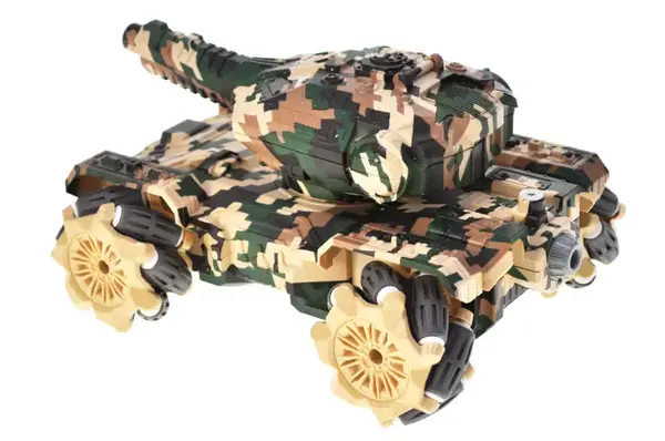 Танк на радіокеруванні A123-120 акумулятор, USB,світло,музика,дим,дрифт,стріляє гелевими кульками,2 кол.кор.30*17*18,5 см купити недорого в Україні, фото 4