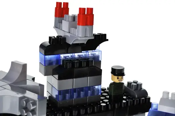 Конструктор блочний QB300-205 "Block&Steps: Морська Місія" + ходилка і меморі гра 3в1, 124дет. qbee купити недорого в Україні, фото 3