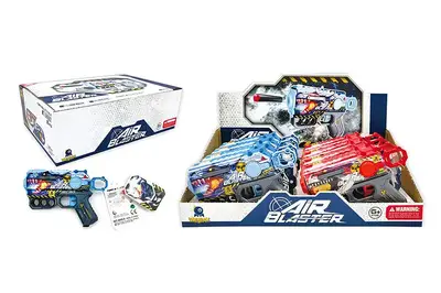 Бластер 308S-8 з м'якими патронами 2 кольори 8шт в кор .38*12*25 см купити