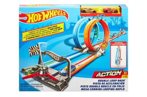 Портативний трек «Подвійна петля» GFH85 HOT WHEELS KID купити недорого в Україні, фото 3