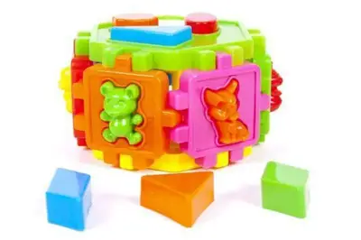 Сортер шестикутний з тваринками KW-50-104 KinderWay купити