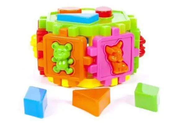 Сортер шестикутний з тваринками KW-50-104 KinderWay купити