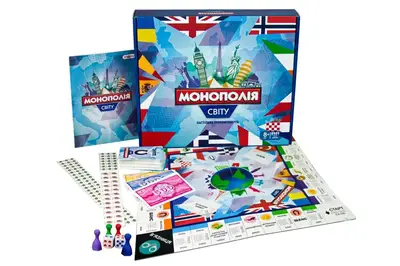 Настільна гра "Монополія світу" 7007 STRATEG купити