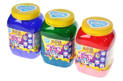 Слайм 80160 "MEGA BIG GLITTER" 1150 мл LOVIN купити