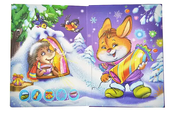 Манго Книжка з пазлами Веселі свята А4 в асортименті купити недорого в Україні, фото 10