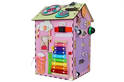 Бізібудинок Рожевий 200038 55х30х30 см купити