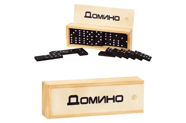 Доміно в дерев`яному футлярі B15623 15*3*4 см купити
