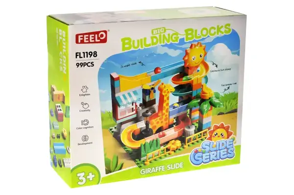 Конструктор FL1198 "Весела гірка" 99 дет. р.30x12x28 см YG Toys купити