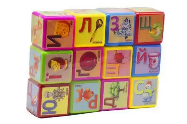 Кубики 18231 "Абетка" 12 шт велика Mtoys купити