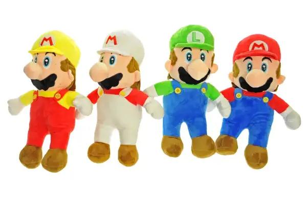 Іграшка м'яконабивна "MARIO" (4види в пачці) р.30см купити