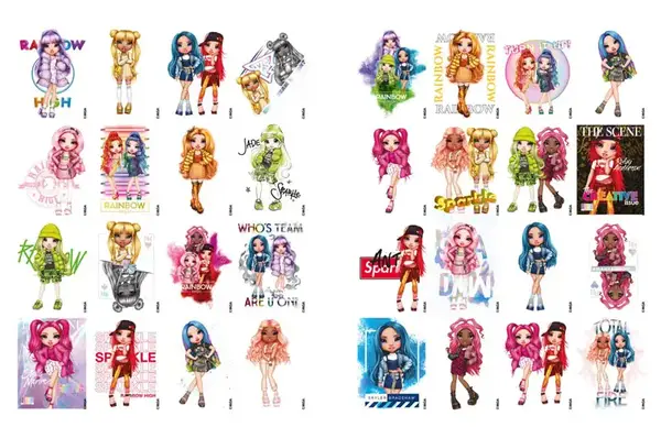 Розмальовка зі стікерами Rainbow LCB10 IDEYKA купити недорого в Україні, фото 2