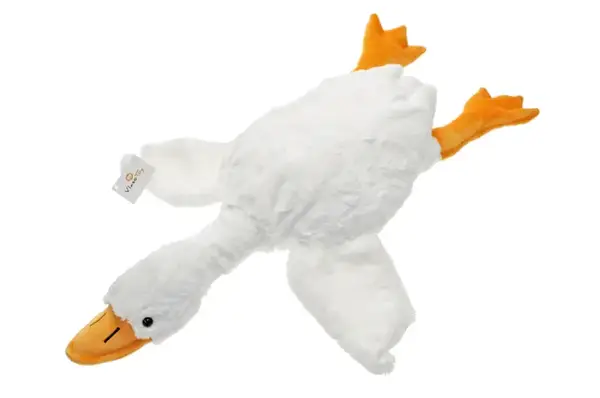 М'яка іграшка обіймашка " Гусак" 10103 довжина 70см VlasoToy купити
