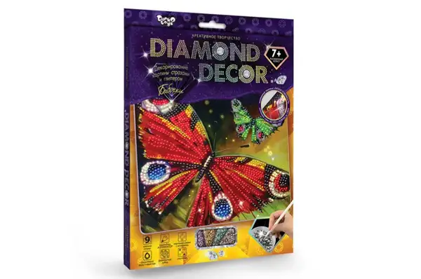Набір для творчості DD-01-01,02..07,09,10,11 "DIAMOND DECOR" DANKO купити недорого в Україні, фото 7