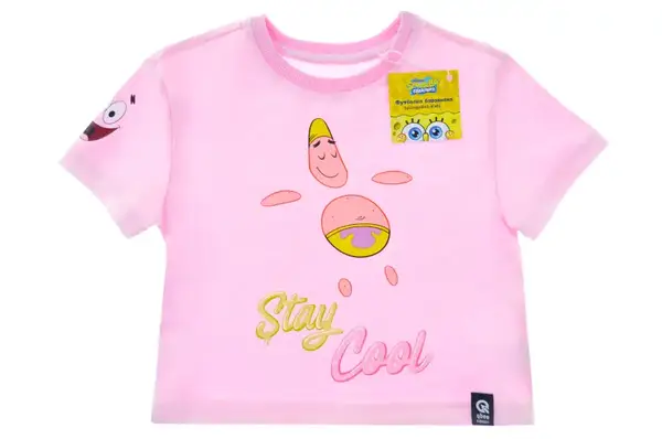 Футболка бавовняна QB-SB-001-02-98-104 SpongeBob Kids 98-104 qbee купити недорого в Україні, фото 3