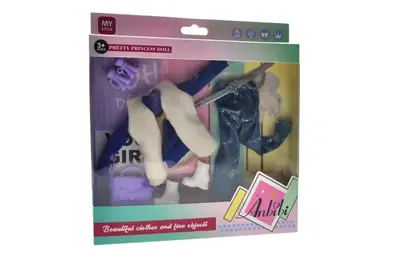 Одяг для ляльки в дисплеї 12шт WX225-7 р.31,5*22,5*23см купити