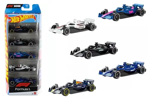 Набір з 5-и базових машинок JLN12 "Ferrari" Hot Wheels купити
