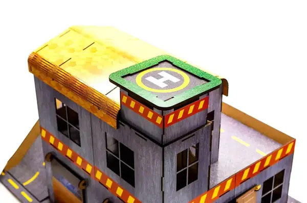 Дерев'яний Арт-80496"Паркінг №1"розмір паркінгу 49х67х45см, розмір коробки 46х30.5х15 см PuzzleOk купити недорого в Україні, фото 6