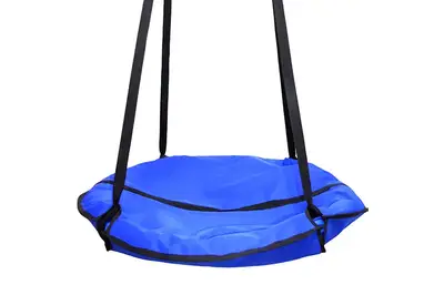 Гойдалка підвісна для дітей та дорослих, гніздо лелеки «Take&Ride Nest» Blue (синя) купити