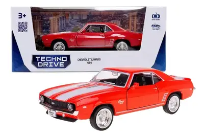 Автомодель - CHEVROLET CAMARO 1969 (червоний) 250336U TechnoDrive Автомодель - CHEVROLET CAMARO 1969 (червоний) 250336U TechnoDrive купити