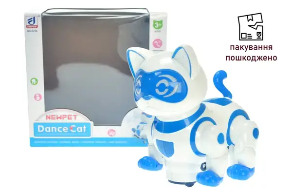 OUTLET 0 Інтерактивний котик на батарейках в коробці 8206 р.23*23*14см купити
